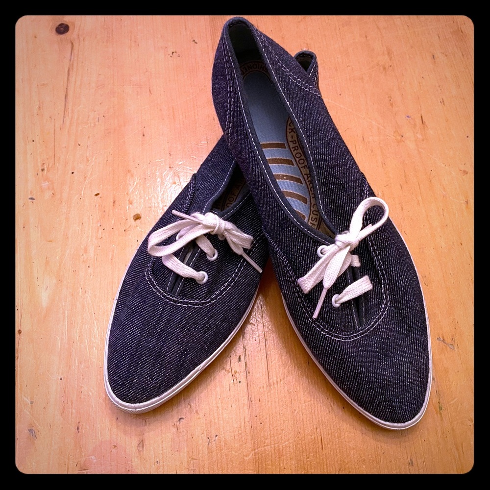 EUC Denim Keds sneakers